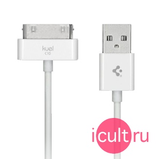 ������ USB - Dock Connector ��� iPod, iPhone � iPad SGP Kuel C10 SGP07270