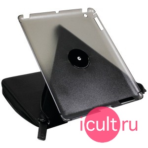 -  iPad 2 Macally Premium Leather Case and Organizer  BOOKSTANDPRO