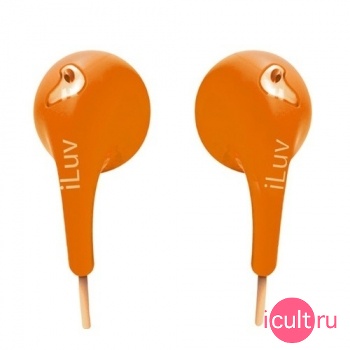 �������� iLuv Bubble Gum 2 Stereo Earphones Orange ��������� IEP205ORG