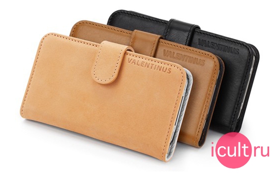 SGP Leather Wallet Case Valentinus Black SGP Leather Wallet Case Valentinus Black