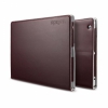 ������� ����� SPIGEN SGP Leather Case Folio S Series [Dark Brown] ��� The new iPad SGP08845