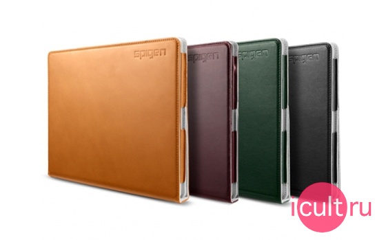 SGP Leather Case Folio S Series Dark Brown