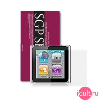 �������� ������ SGP Incredible Shield Set [Ultra Optics] ��� iPod Nano 6G ��������� SGP07036
