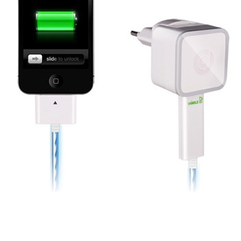 + Dexim Visible Green Smart Charger 2.1  iPod/iPhone/iPad DCA256C-B