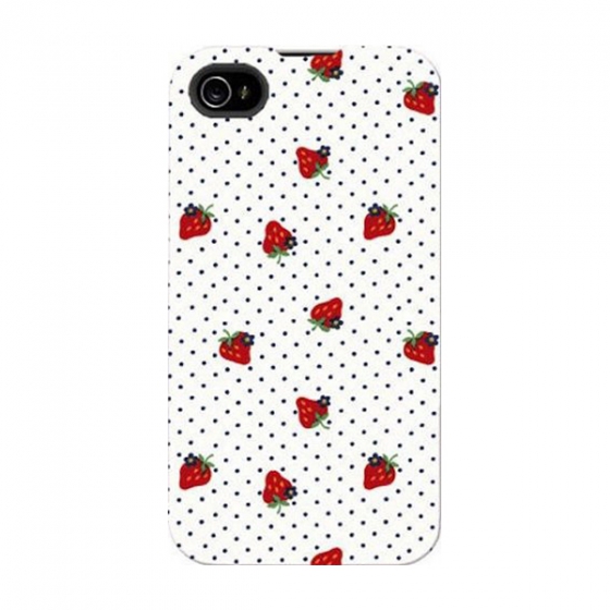    iPhone 4/4S Agent 18 Strawberry Dots  IPSSX/M41