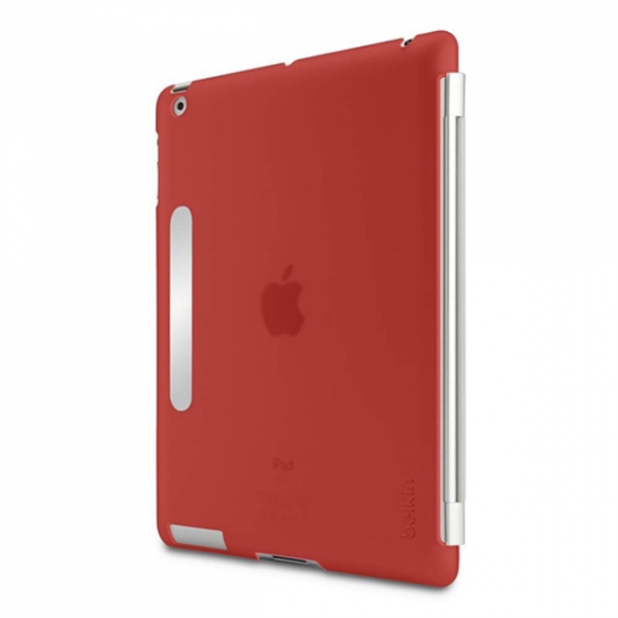 - Belkin Snap Shield Secure Red  new iPad  F8N745cwC02