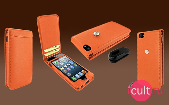 Piel Frama Magnetic Leather Case Orange