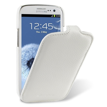  - Melkco Premium Leather Case White  samsung Galaxy S3  SSGY93LCJT1WELC
