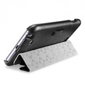  - SGP Leather Case Leinwand Series Black  Samsung Galaxy Note  SGP08815