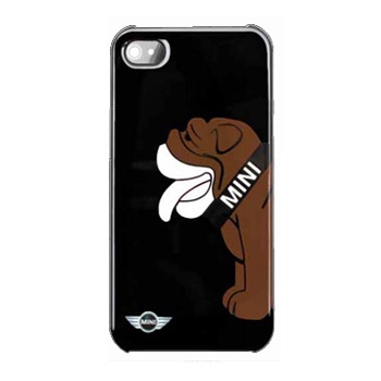  Mini Hard Case Bulldog Black  iPhone 5/SE  MNHCP5DOBL