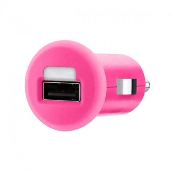  Belkin Micro Car Charger Pink 1A/1USB  USB   F8J018cwPNK