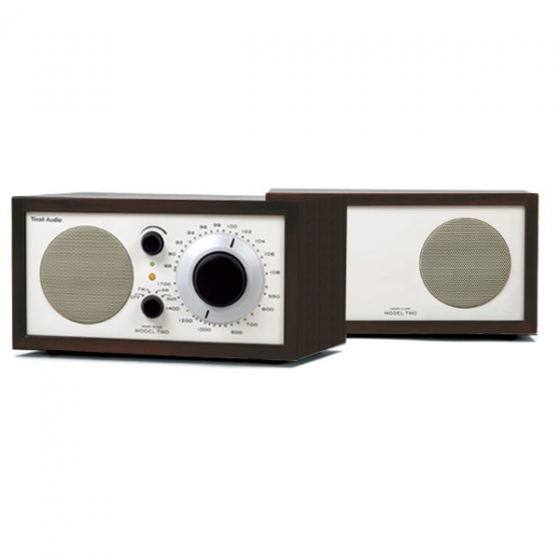   Tivoli Audio Model Two Stereo Dark Walnut/Beige /