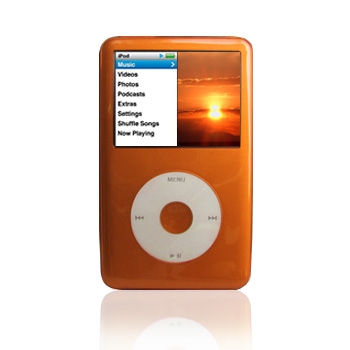  Shades Ultra Thin Cases Sunrise Orange  iPod Classic  SCA09