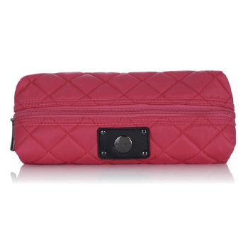 - Knomo Quilted Cable Pouch Teaberry  KN-14-077-TBR