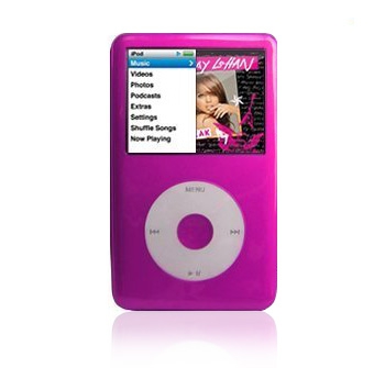  Shades Ultra Thin Cases Hot Pink  iPod Classic  SCA07