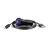 ��� + USB ������ Philips Ultra Fast Car Charger 2.1A/2USB Black ������ dlp2257u/10