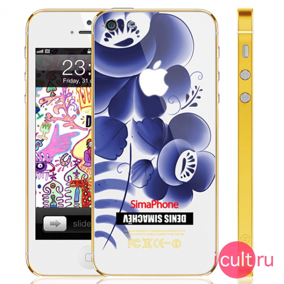 iPhone 5 Simachev Gzhel