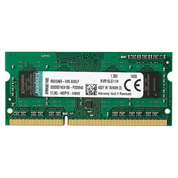    Kingston SO-DIMM DDR3L 4GB/1600MHz KVR16LS11/4