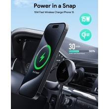     Aukey MagLink Dash Magnetic 15W Wireless Charging Phone Mount    6.5&quot;  HD-MC13