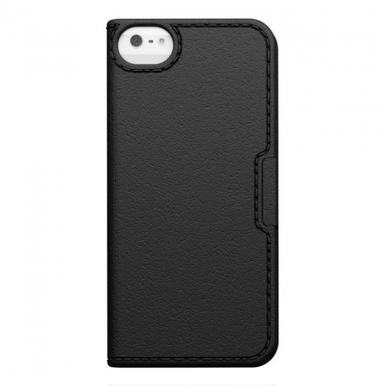 - FreshFiber Stitched Book Case Black  iPhone 5/SE 