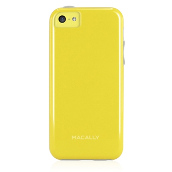 Чехол Macally Flexible Protective Case Yellow для iPhone 5C желтый FLEXFITP6-Y