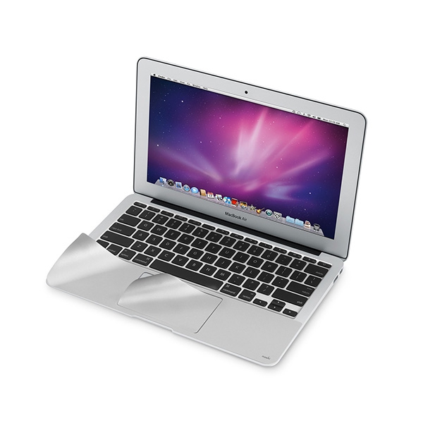 Комплект защитных пленок Moshi Palmguard Silver для MacBook Air 11&quot; серебристые 99MO012208