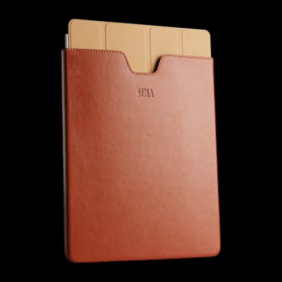 Кожаный чехол Sena Kutu Tan для iPad 2/3/4 Retina бежевый 819102