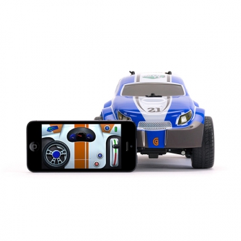 Радиоуправляемый автомобиль Griffin MOTO TC Rally Blue для iOS устройств синий GC36159