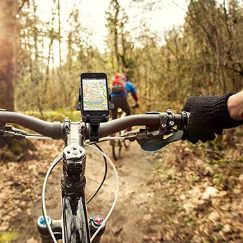 Вело/мото держатель iOttie Easy One Touch Universal Bike Mount Holder для смартфонов черный HLBKIO101