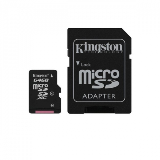   Kingston 64GB MicroSDXC Class 10/UHS-I/10/ SDCX10/64GB