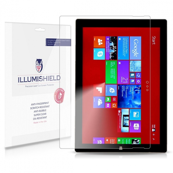 Комплект защитных пленок iLLumiShield Screen Protector Ultra Clear для Microsoft Surface Pro 3/4/5/6 прозрачные