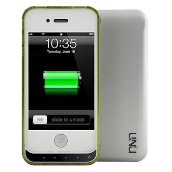 - uNu DX Lite White/Crystal Green  iPhone 4/4S / DX-04-1500W-GRN