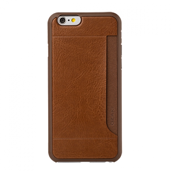  Ozaki O!coat 0.3 + Pocket Brown  iPhone 6/6S  OC559BR