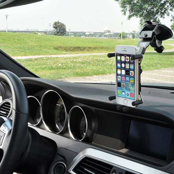 ������������� ��������� Luxa 2 H5-Note Car Mount Holder ��� ���������� 4-6\" ������ HO-MHS-AL5NBK-00 