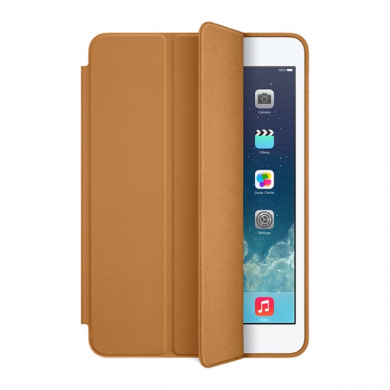 Кожаный чехол-подставка Smart Case Brown для iPad mini 1/2/3 коричневый 