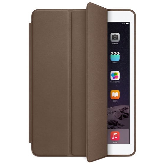 Кожаный чехол-подставка Smart Case Olive Brown для iPad Air 2 коричневый