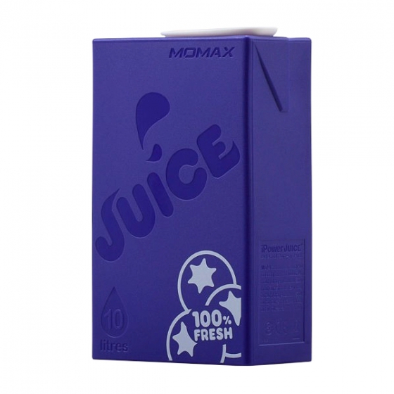   Momax iPower Juice+ 2.4A/2USB/10000mAh Purple 