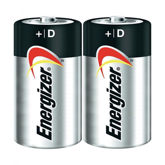 Батарейки Energizer D Battery 2 Pack D-LR20
