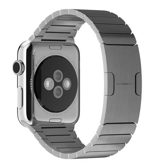 Стальной ремешок Apple Link Bracelet для Apple Watch 42/44 мм серебристый MJ5J2/MUHL2