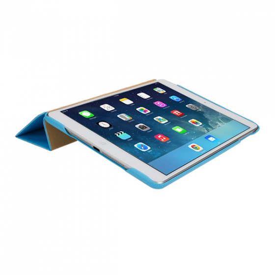 Чехол-книжка Jison Smart Cover Blue для iPad Air/Air 2 голубой JS-ID6-04H40