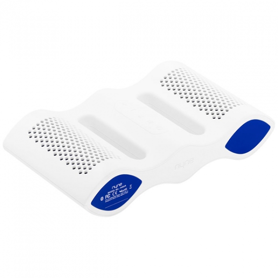   Nyne Aqua Waterproof Bluetooth Speaker White 