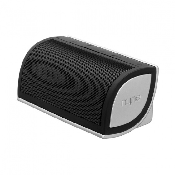    Nyne Mini Portable Bluetooth Speaker Black/Silver /