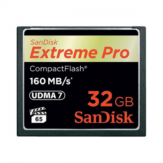 Карта памяти SanDisk Extreme Pro 32GB CompactFlash UDMA 7/160Мб/c SDCFXPS-032G-X46