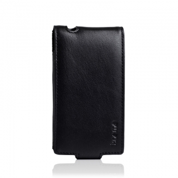 ������� �����-�������� Knomo Flip Case Black ��� iPhone 4 ������ KN-POD123