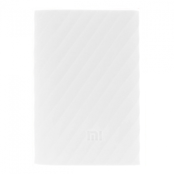 Силиконовый чехол Xiaomi Case White для Xiaomi Power Bank 10000mAh белый