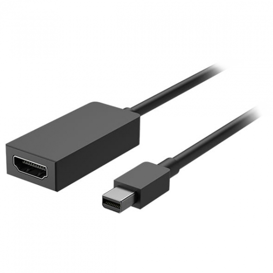 Переходник Microsoft Mini DisplayPort to HDMI Adapter для Microsoft Surface 3/Pro 3/4/5/Book/Laptop черный