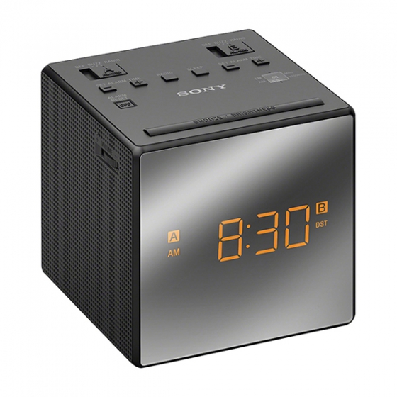 Портативные радиочасы Sony Alarm Clock Radio Black черные ICF-C1TB