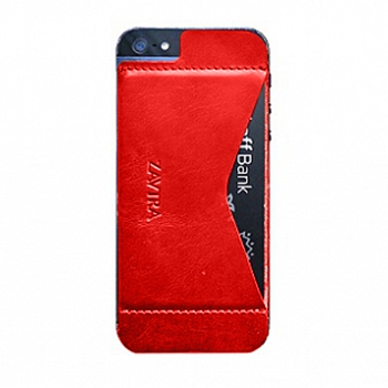 Чехол-кошелек ZAVTRA Red для iPhone 5/SE красный