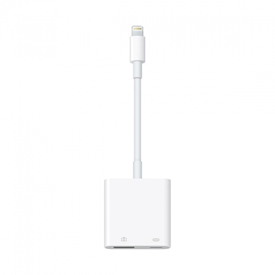  Apple Lightning - USB/Lightning (MK0W2ZM/A) White 