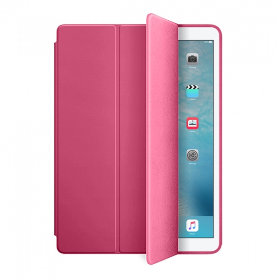 Кожаный чехол-подставка Smart Case Pink для iPad Air 2 розовый